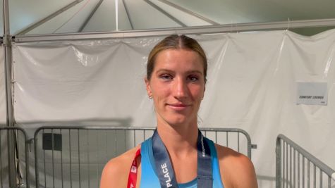 Krissy Gear After Her UPSET Win In The U.S. 3k Steeplechase