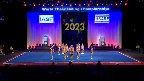 Famous Superstars - GOLD [2023 L6 Limited Senior Small Coed Finals] 2023 The Cheerleading Worlds