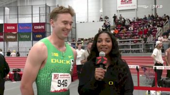 Matthew Erickson Post-Race Interview -- BU Valentine