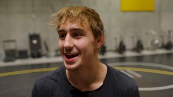 2025 Iowa Wrestling Media Day: Drake Ayala
