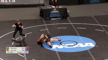 131 lb Quarterfinal, Abigail Mozden, Mount Union vs Karlee Brooks, Iowa