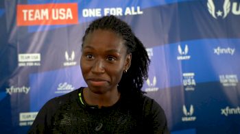 Candace Hill Makes Women's 100m Final, Feels Confident As Ever