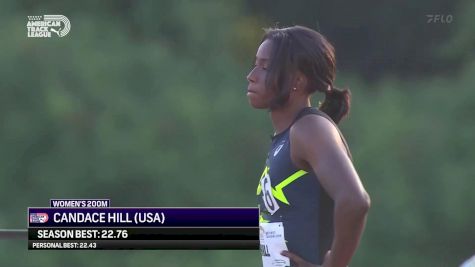 Candace Hill DOMINATES Women's 200m Final At Ed Murphey Classic