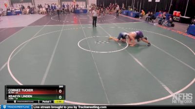 Keagyn Linden&nbsp;&nbsp;over&nbsp;Cornez Tucker