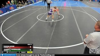 Mason McKie&nbsp;over&nbsp;Garrett Hasenauer