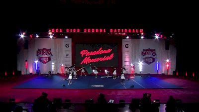 Pasadena Memorial High School [2024 Intermediate Non-Tumbling Varsity Crowd Leading - Small Day 1] 2024 NCA High School Nationals