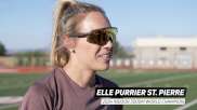 Elle Purrier St. Pierre Post Workout Interview