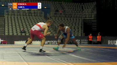 74 kg Quarterfinal - David Carr, USA vs Kamil Rybicki, POL