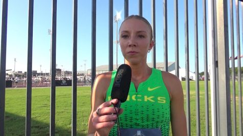 Mia Barnett of Oregon Advances to 1500m quarterfinal