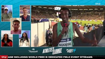 Yared Nuguse Joins The Athlete's Lounge after Brussels Diamond League 2025