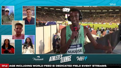 Yared Nuguse Joins The Athlete's Lounge after Brussels Diamond League 2025