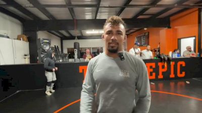 Real Woods Works Out With Moses Mendoza Before Who's Number One