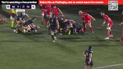 Sione Tuipulotu Try - Glasgow v Toulouse - 2025-2026 Champions Cup Round 2