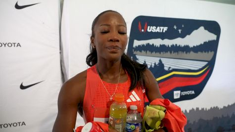 Britton Wilson After Season's Best and Qualifying For Finals