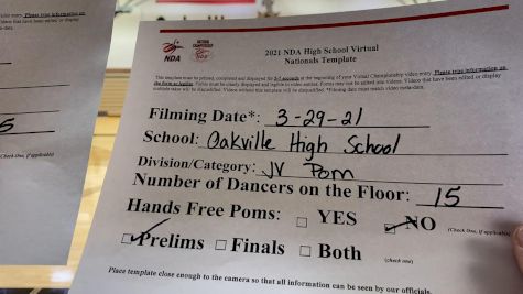 Oakville High School [Junior Varsity - Pom Virtual Prelims] 2021 NDA High School National Championship