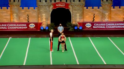 Sam Houston State University - Tara & Anthony [2022 Coed Partner Stunt Finals] 2022 UCA & UDA College Cheerleading and Dance Team National Championship