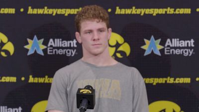 Iowa Wrestling's Aiden Riggins Believes He Can Be The Man At 184 lbs