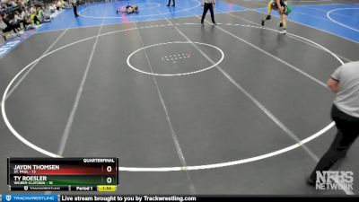 Jaydn Thomsen&nbsp;over&nbsp;Ty Roesler