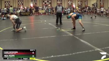 145 lbs Semis & 1st Wrestleback (8 Team) - Cade McMicken, Wyalusing Plus vs Nick Moore, Arsenal White