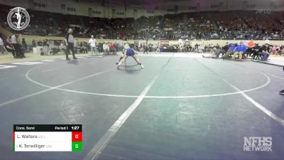 3A-106 lbs Cons. Semi - Kolten Terwilliger, VINITA vs Lane Walters, SALINA