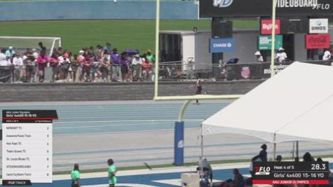 2026 AAU Junior Olympic Games - Youth Girls' 4x400m Relay, Semi-Finals 4 - Age 15-16