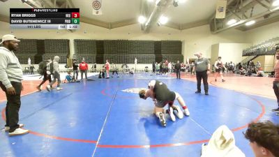 141 lbs Quarterfinal - Ryan Briggs, New England Gold MS vs David Butenewicz III, Pride MS