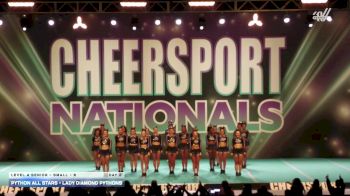 Python All Stars - Lady Diamond Pythons [2026 L4 Senior - Small - B Day 2] 2026 CHEERSPORT National All Star Cheerleading Championship