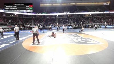 II-215 lbs Cons. Round 2 - Finn Sheridan, Trinity School vs Warren Pray, Ausable Valley