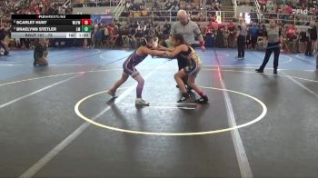 75 lbs Cons. Round 2 - Braelynn Stetler, Lady Magics vs Scarlet Hunt, Wilmington Ladies Freestyle Wr