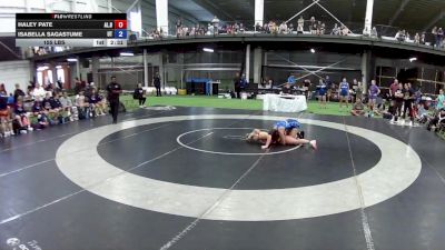 155 lbs Haley Pate, Alabama Blue vs Isabella Sagastume, Utah