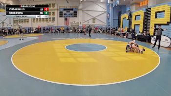 138 lbs Cons. Semi - Jordan Mills, Appoquinimink vs Piero Papili, Delaware Military Academy