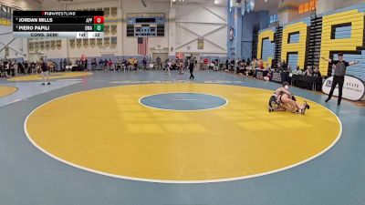 138 lbs Cons. Semi - Jordan Mills, Appoquinimink vs Piero Papili, Delaware Military Academy