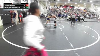 157 lbs Cons. Round 5 - Isaiah Murray, Quartz Hill vs Matthew Poemoceah, Anaheim