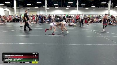 84 lbs Round 1 (8 Team) - Preston VanHoven, Rebellion vs Landon Piovarchy, Finger Lakes Elite