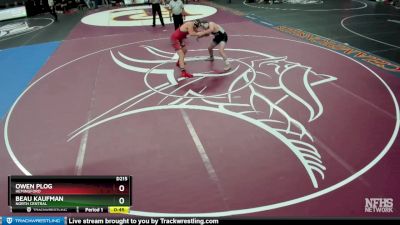 Cons. Round 1 - Owen Plog, Hemingford vs Beau Kaufman, North Central