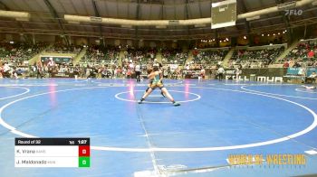 73 lbs Round Of 32 - Knox Vrana, Kansas Young Guns vs Jeremiah Maldonado, Munster Wc