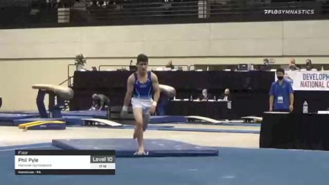 Phil Pyle - Floor, Hanover Gymnastics - 2021 USA Gymnastics Development Program National Championships