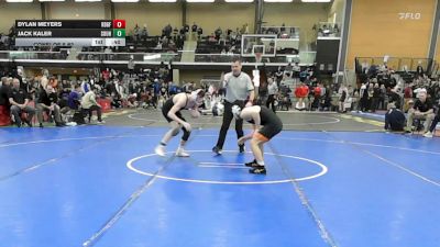 132 lbs Consi Of 8 #2 - Dylan Meyers, Ridgefield vs Jack Kaler, Souhegan