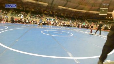 70 lbs Quarterfinal - Kenneth Henry, Powerhouse Wrestling Club vs Mikah Amani, HURRICANE WRESTLING ACADEMY