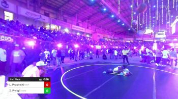 90 lbs 2nd Place - Liam Prasnicki, Sniper Wrestling Academy vs Zavian Palma-vigil, Duran Elite