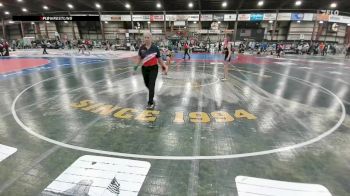 100 lbs Quarterfinal - Reegan Sever, Black Hills Wrestling Academy vs Annalesee Sachau, Hinton Mathawks