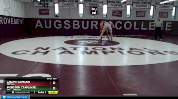 165 lbs Cons. Round 2 - Jason Hermann, Central vs Piersson Czaplinski, UW - La Crosse