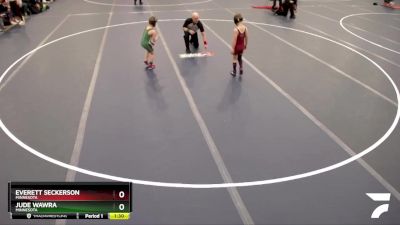 60-63 lbs Champ. Round 1 - Everett Seckerson, Minnesota vs Jude Wawra, Minnesota