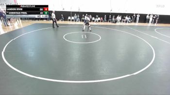 165 lbs Champ. Round 2 - Christian Friel, John Carroll vs Landon Irvin, Ohio Northern