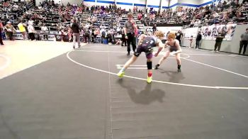 55 lbs Consi Of 8 #2 - Hudson Rooker, Standfast vs Layton Thigpen, Choctaw Ironman Youth Wrestling