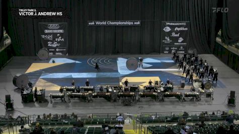 Victor J. Andrew HS "Tinley Park IL" at 2025 WGI Percussion/Winds World Championships