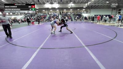 141 lbs Champ. Round 2 - Issac Church, Missouri Valley vs Kelton McDougal, Avila