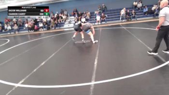 165 lbs Champ. Round 2 - Cannon Carey, Concordia (Neb.) vs Jacob Williams, Northern State
