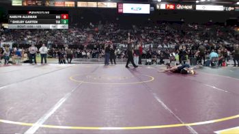 125 lbs Cons. Semi - Kaelyn Alleman, Wasatch vs Shelby Garten, Timberlake
