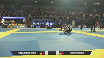 Johan Raimundo D De Buck vs Georgios Varvaras 2026 IBJJF European NoGi